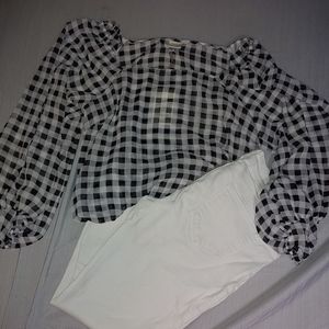 Mossimo Supply Co white skinny jeans